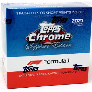 2021 Topps Chrome F1 Sapphire Hobby Box