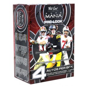 2022 Wild Card Auto Mania Blaster Box